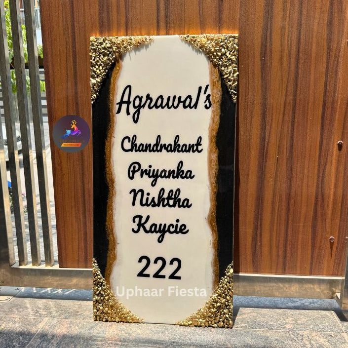 Big Aggarwal's Resin Nameplate