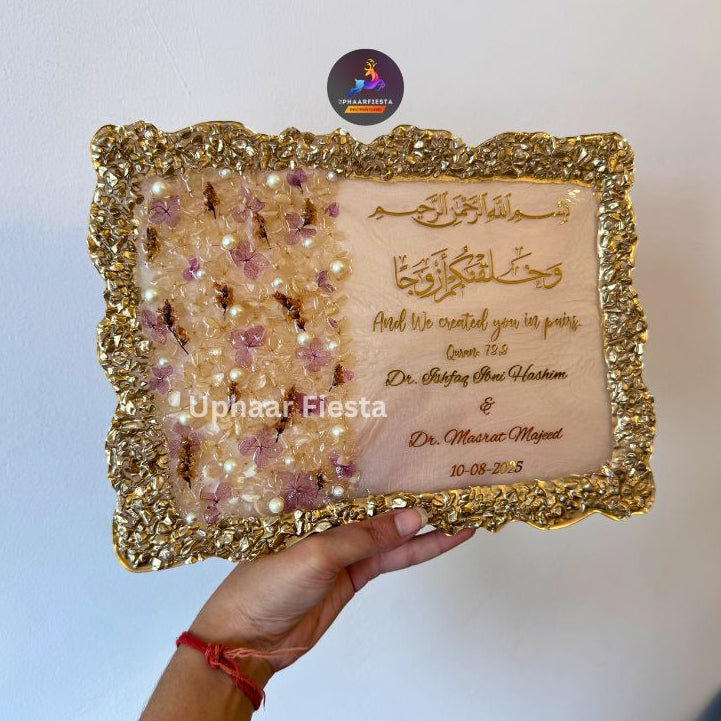 Flowral Wedding Invitation Card