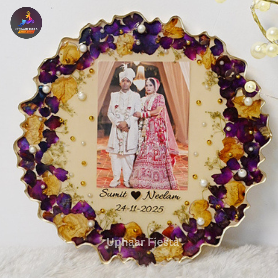 Agate Varmala Preservation Frame