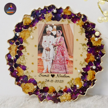 Agate Varmala Preservation Frame