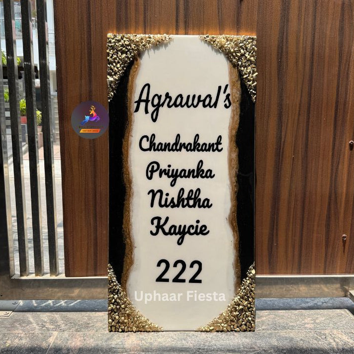 Big Aggarwal's Resin Nameplate