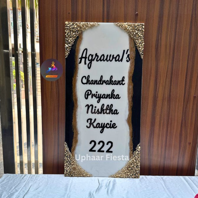 Big Aggarwal's Resin Nameplate