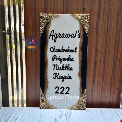 Big Aggarwal's Resin Nameplate