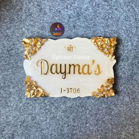 Dayma's Resin Namplate