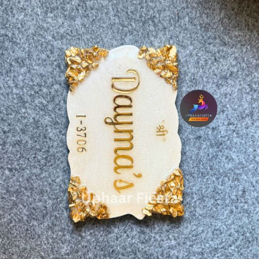 Dayma's Resin Namplate