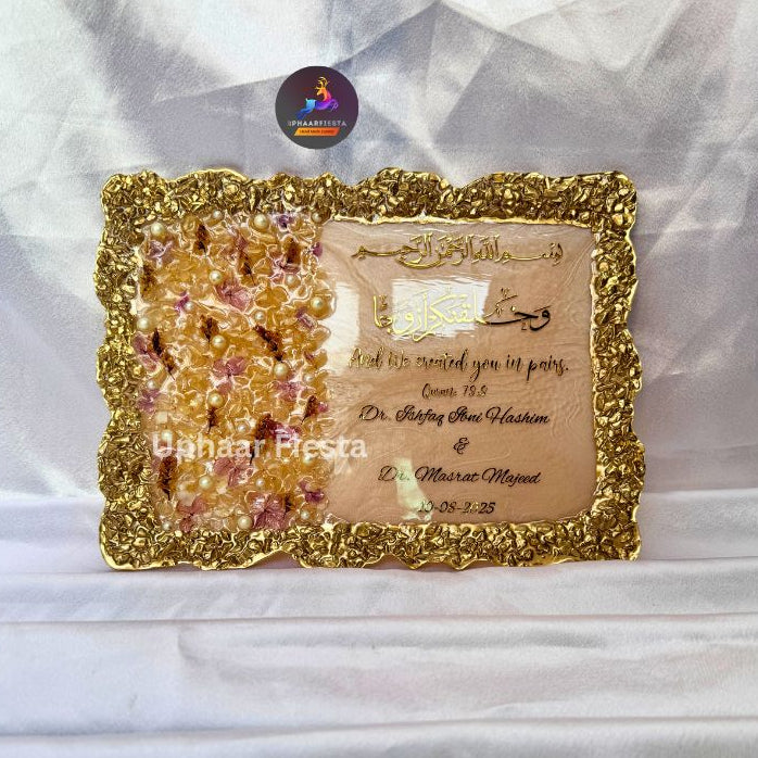 Flowral Wedding Invitation Card