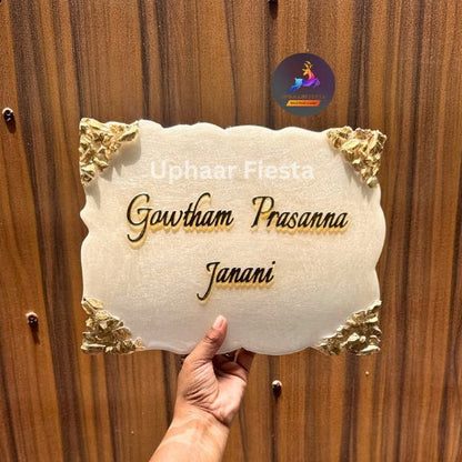 Gawtham Prasanna Resin Nameplate