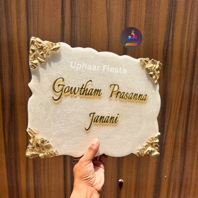 Gawtham Prasanna Resin Nameplate