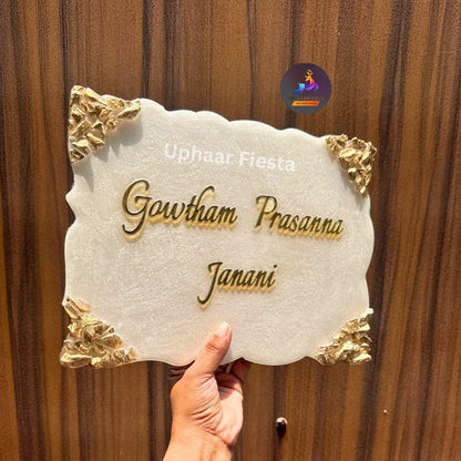 Gawtham Prasanna Resin Nameplate