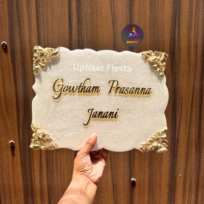 Gawtham Prasanna Resin Nameplate