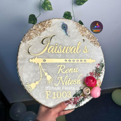 Jaiswal's Resin Nameplate