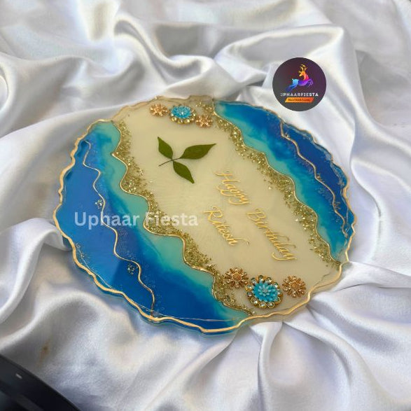 Happy Birthday Resin Nameplate
