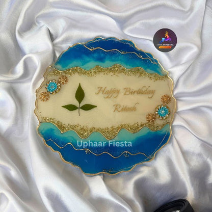 Happy Birthday Resin Nameplate
