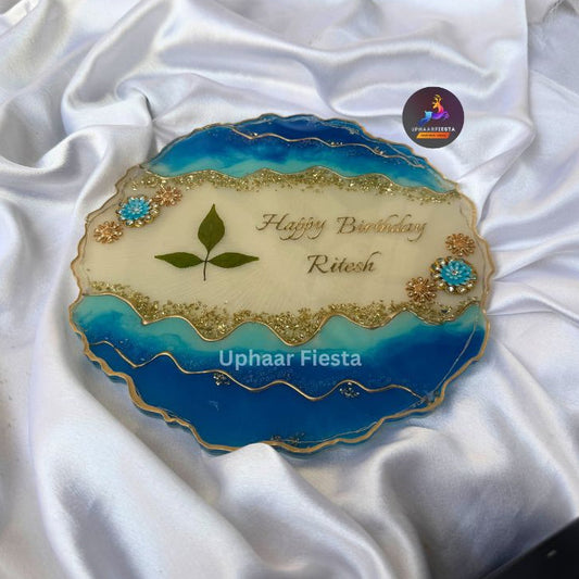 Happy Birthday Resin Nameplate