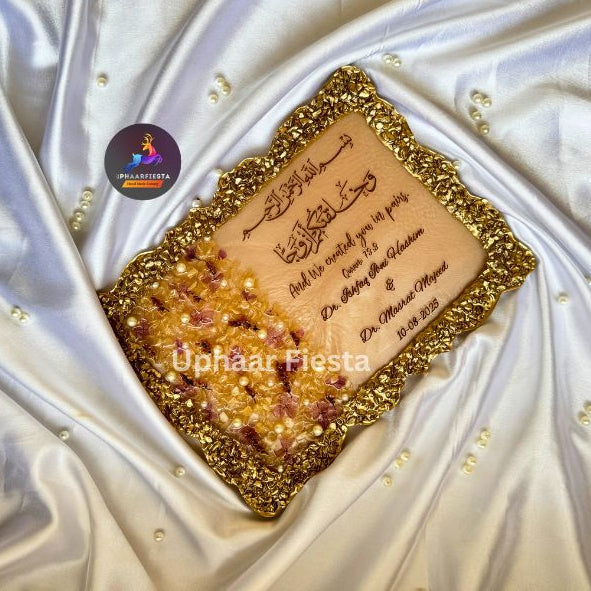 Flowral Wedding Invitation Card