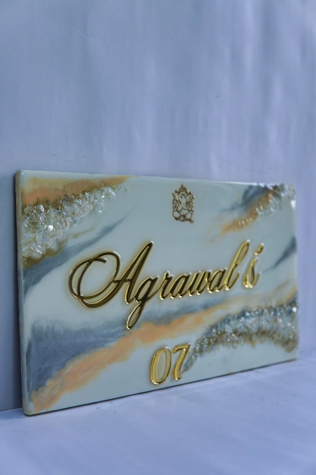 Agrawal Stone Premium Nameplate